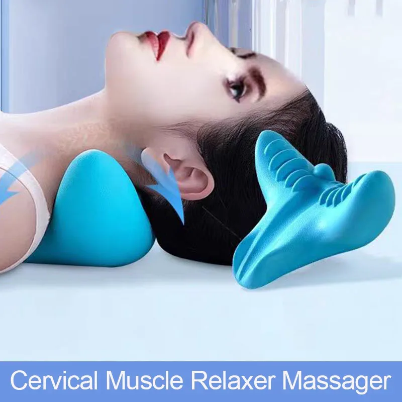 Cervical Massage Pillow Household Portable Gravity Finger Pressure Neck Protection Traction Pillow Assists Sleep Repair Pillow