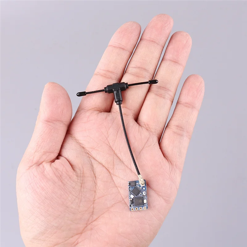 

ELRS 2.4Ghz Receiver Expresslrs 50Mw Long Range With T-Type Antenna For RC FPV Traversing Drone Parts