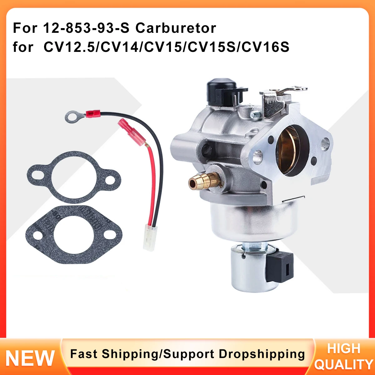 

Replacement Carburetor 12-853-93-S for CV12.5 CV14 CV15 CV15S CV16S CH11