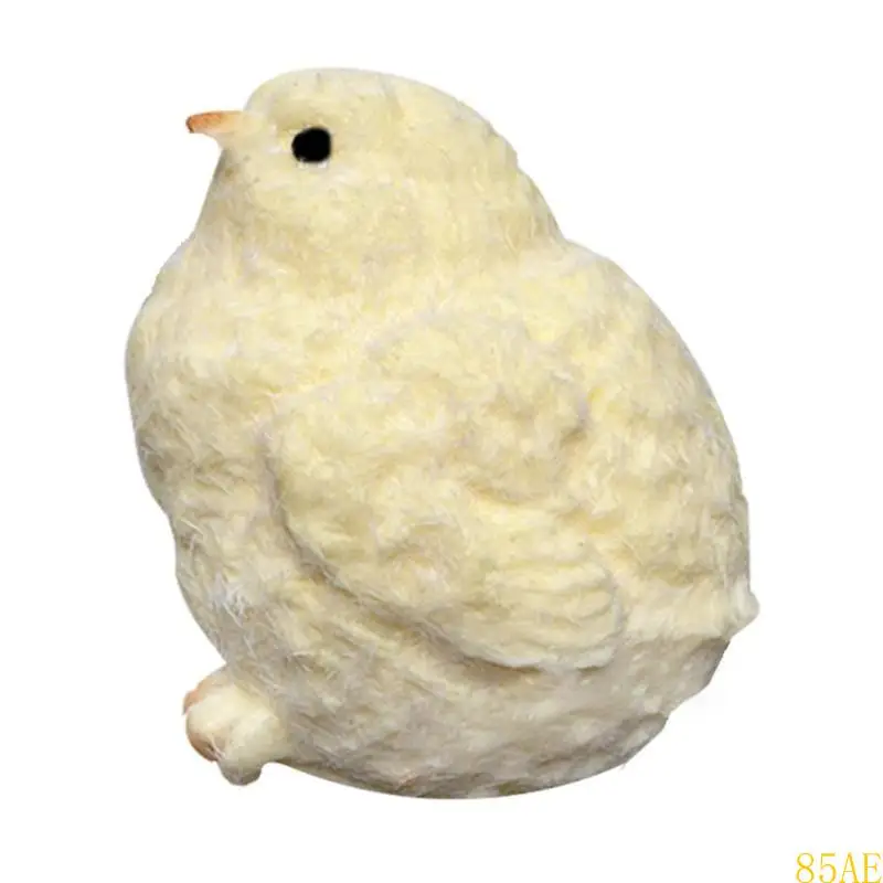 85AE Stretchy Chick Anxiety Toy Squeezable Toy Decompression Chicken Toy for Kids