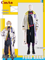 CosAn Hot Anime VTuber VOLTACTION Fura Kanato Cosplay Costume Fashion Handsome Uniform Activity Party Role Play Clothing