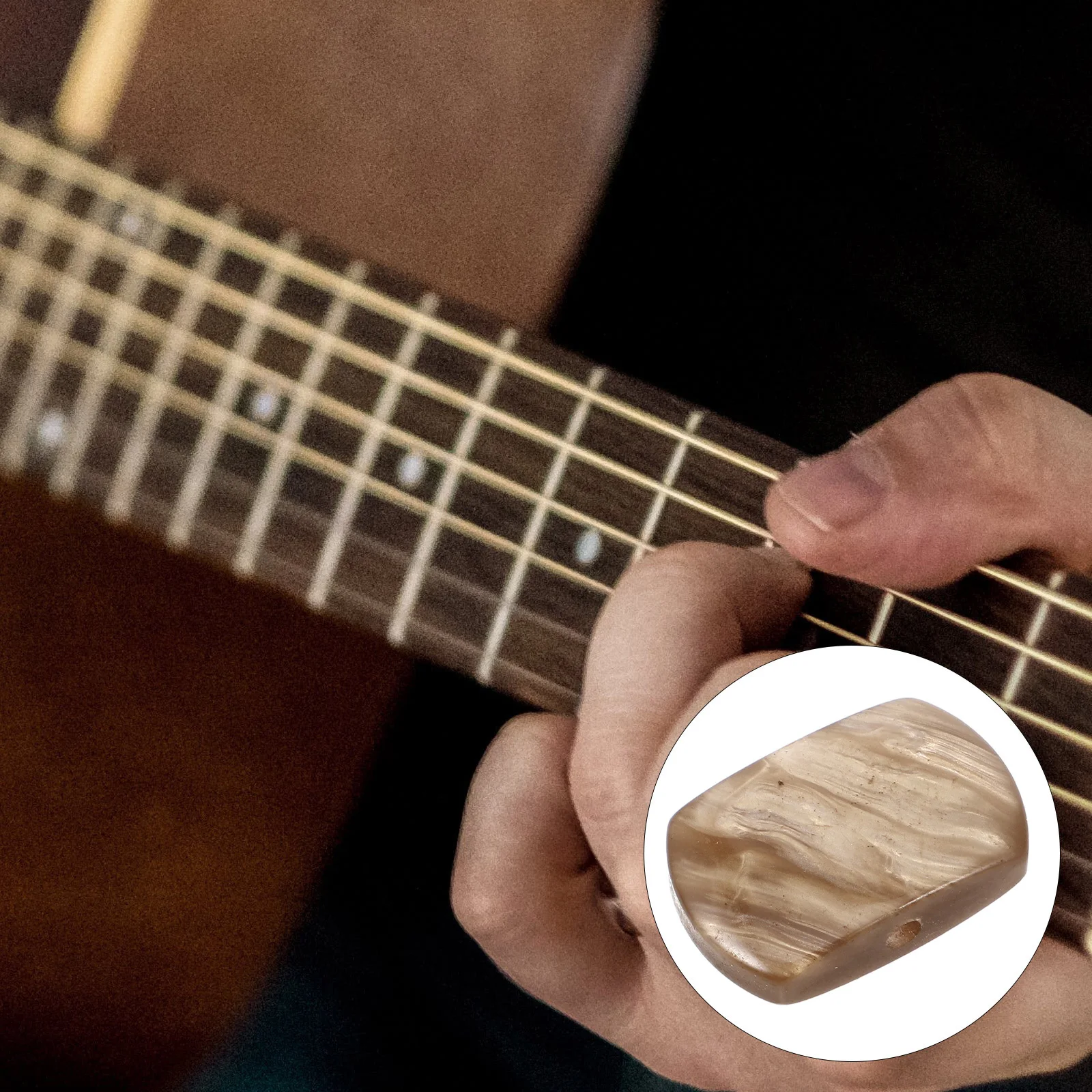 

6Pcs Guitar Tuning Pegs Knobs Resin Sturdy Replacement Handles Suitable for Electric Acoustic Guitar Tuning Peg Buttons