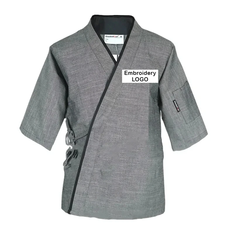 Customized Logo Cuisine Sushi Chef Jackets
