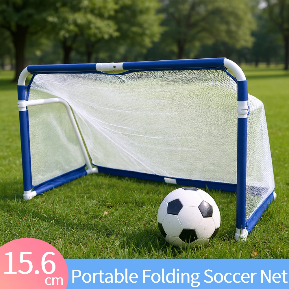 Fußballtor, tragbares faltbares Fußballtor, faltbares Fußballnetz für Kinder und Jugendliche, Outdoor-Fußballtraining