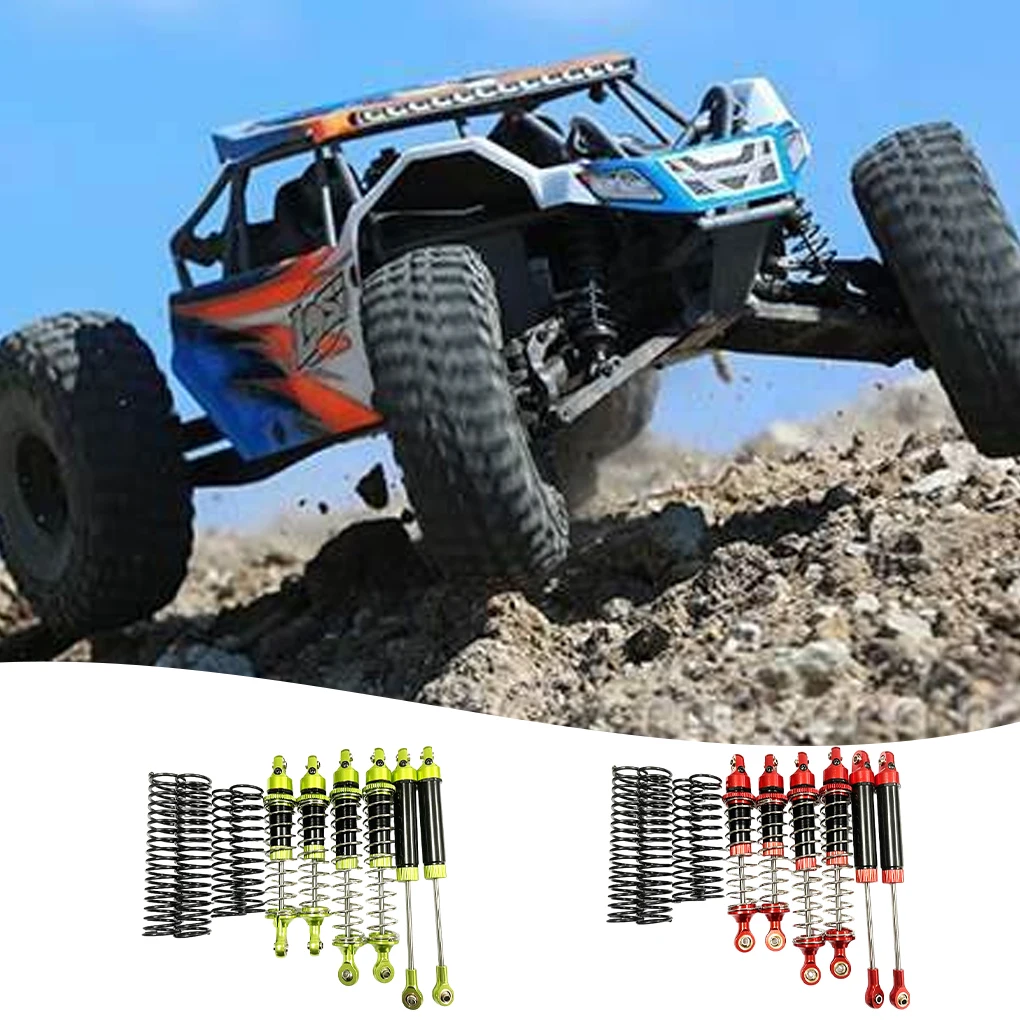6x Odporny na zużycie przedni tylny amortyzator ze stopu aluminium do przedniego tylnego amortyzatora 1/10 Rc LOSI Baja Rey 4WD