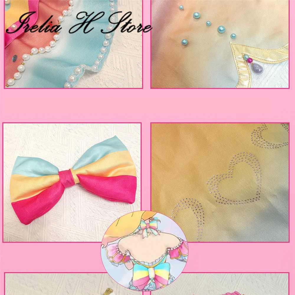 إيريليا إتش أيكاتسو ستارز! أزياء Nijino Yume التأثيرية للنساء فستان الأرض فستان لوليتا أجنحة النجمة النسائية