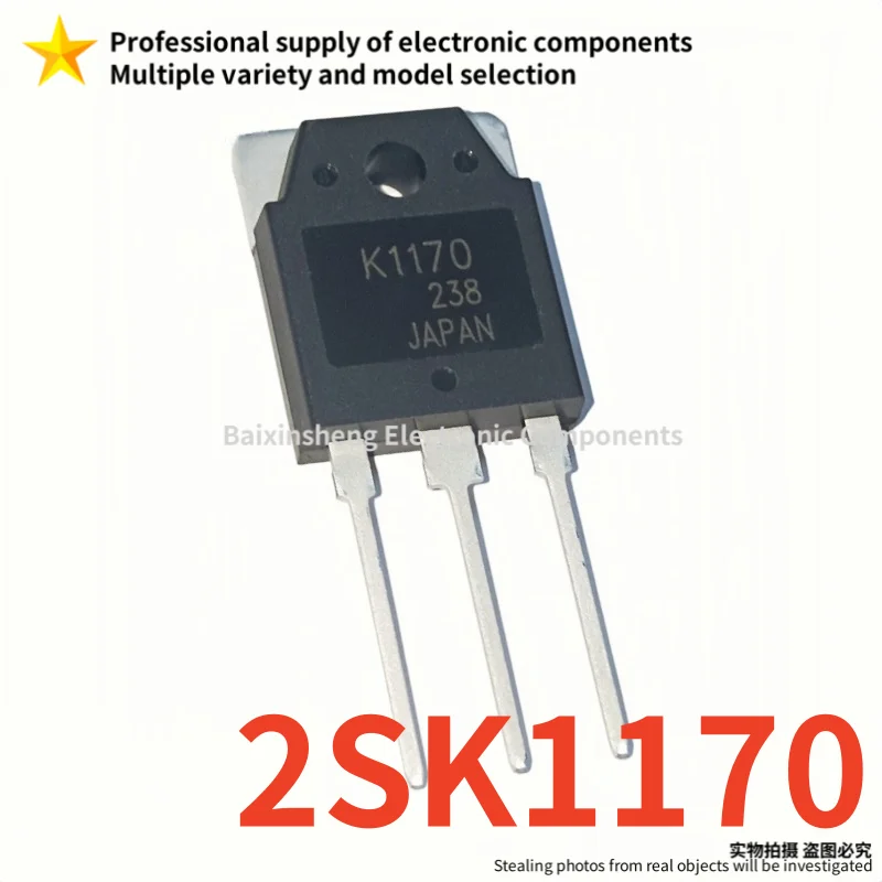 10PCS Brand new quality 2SK1170 K1170 TO-3P MOSFET 20A/500V