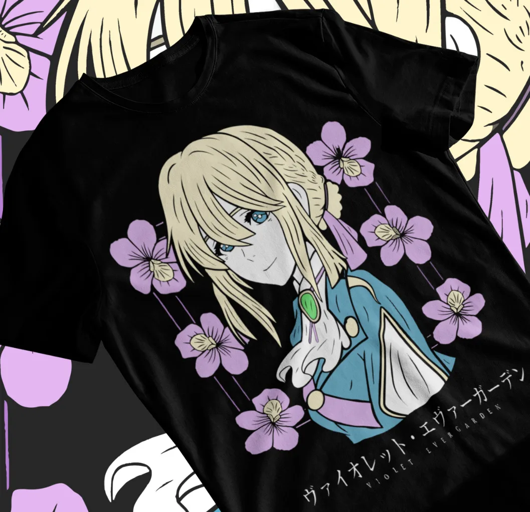 Violet Evergarden T-Shirt, Anime Shirt, Gilbert Bougainvillea, Soft Tee