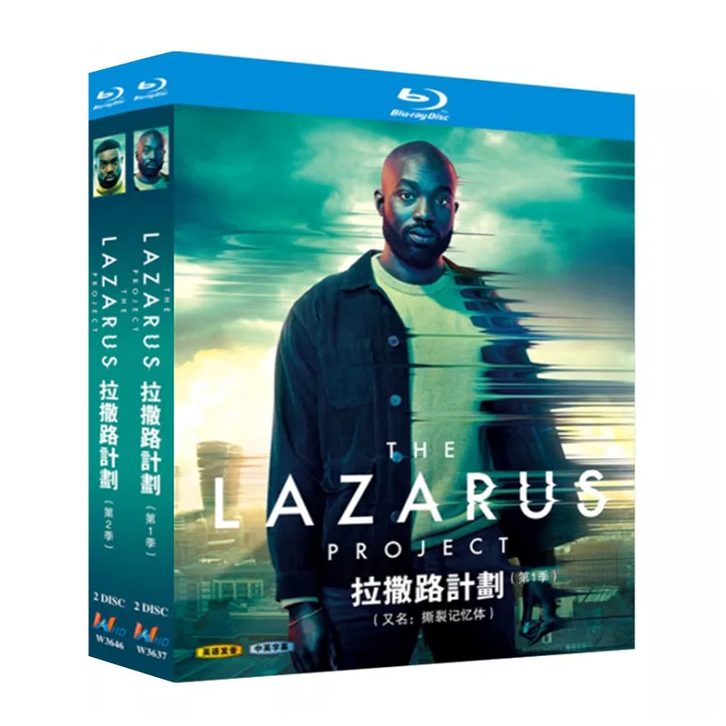 

Blu-ray Ultra HD British TV Series The Lazarus Project Seasons 1–2 Box Set with English and Traditional Chinese Subtitles
