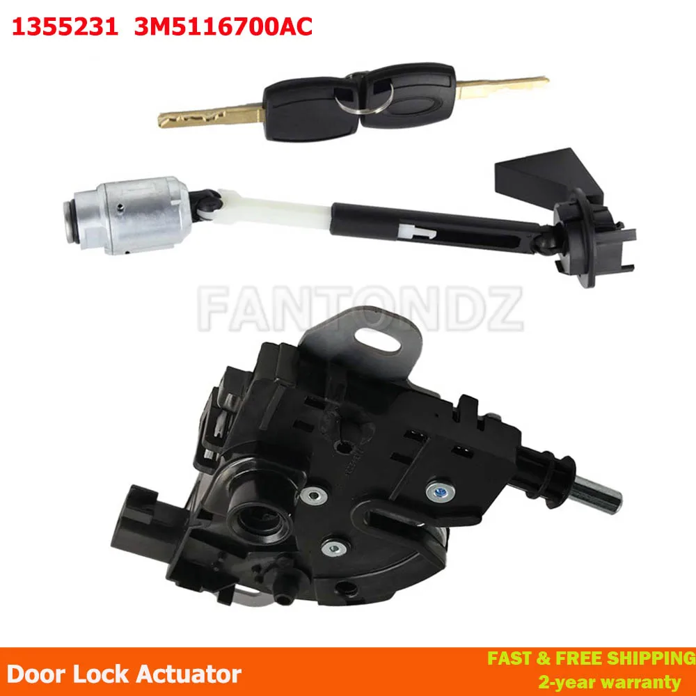 

Bonnet Hood Release Lock Assembled Repair Kit W/ Lock Latch Catch Block For Ford Focus MK2 2004-2012 1355231 3M5116700AC 4895285