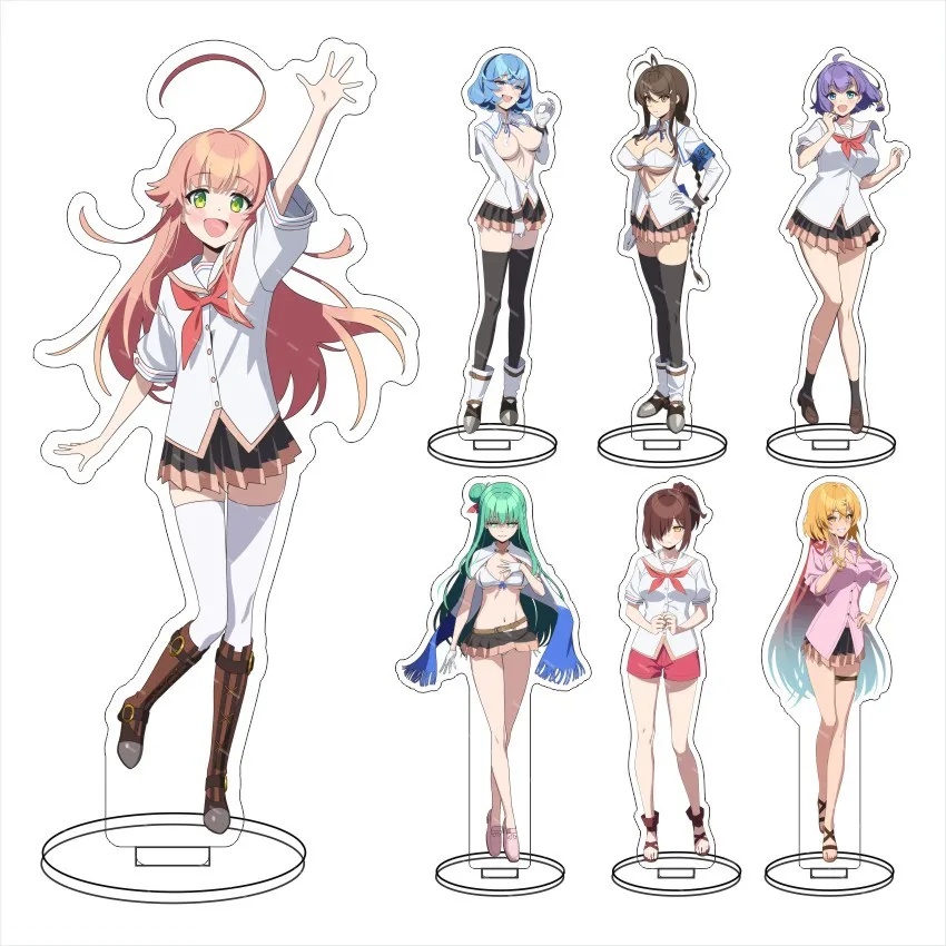 

Anime Is The Island Utopia Or Dystopia Acrylic Watarai Hinami Stand Figure Display Cosplay Cartoon Desktop Model Plate Xmas Gift