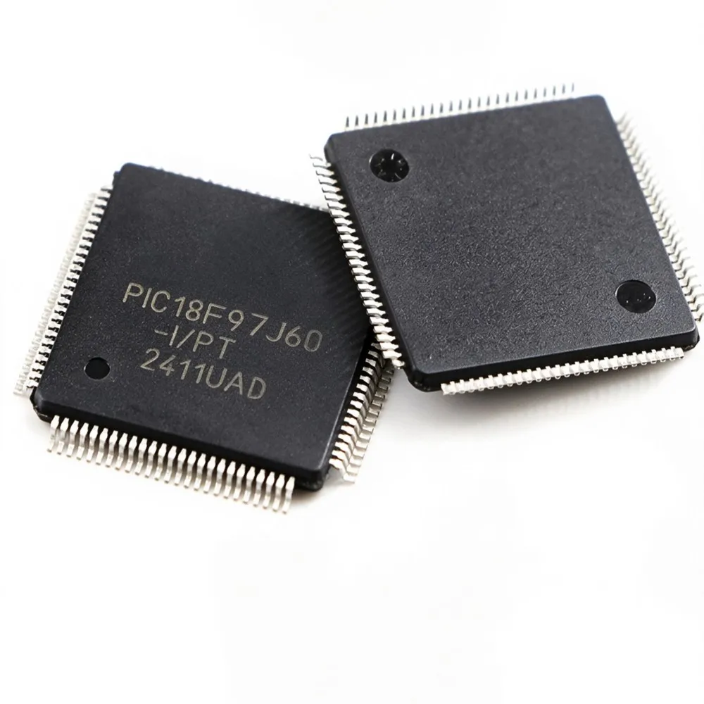5PCS PIC18F97J60-I/PT PIC24FJ512GB610T-I/PT ATMXT1664S-AT MTR1202-I/PT DSPIC33FJ256GP510A-I/PF PIC32MX795F512H-80V/PT TQFP-100