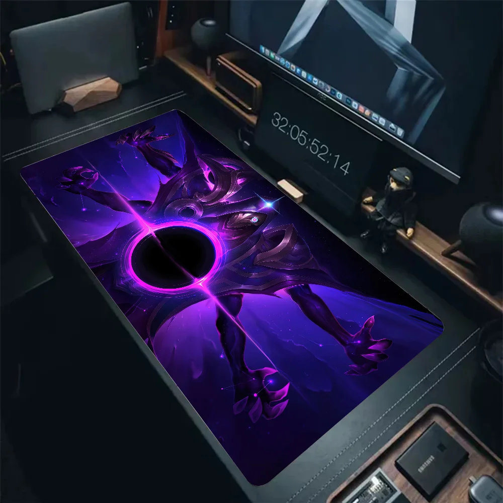 Jhin Dark Cosmic Erasure League of Legends Mousepad Mouse Mat Desk Mat With Pad gaming accessories Prime Gaming XXL Keyboard Pad