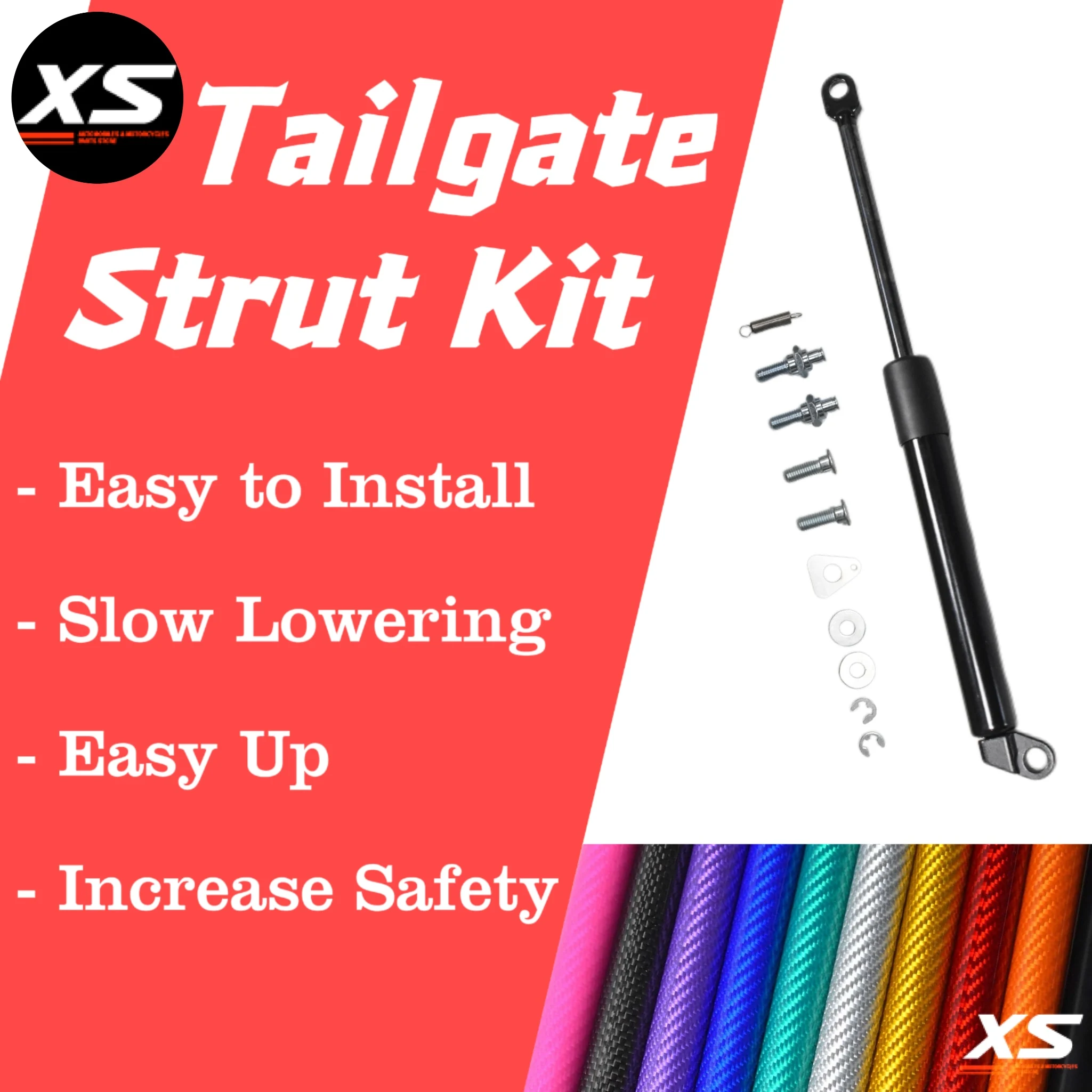 

1 шт. амортизатор задней двери для JMC Yuhu Boarding Vigus Pro Vigor 2012-2024 AmberTruck, рабочий пикап, замедленная стойка