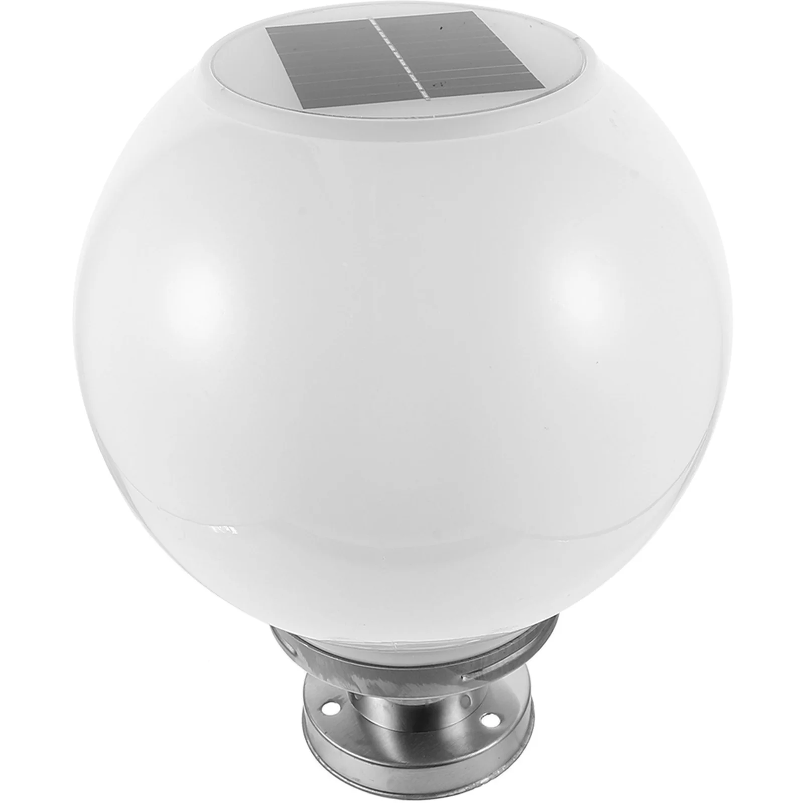 في الهواء الطلق مصباح الطاقة الشمسية الكرة على شكل ضوء مقاوم للماء فناء جدار الإضاءة أداة جيدة ختم الأداء الإضاءة الصحية #4