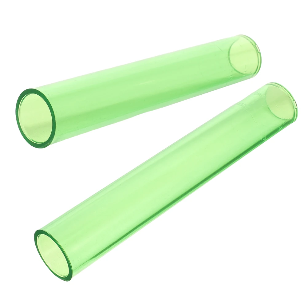 

2pcs Table Tennis Racket Rubber Roller Rod Professional Stick Light Green Portable Paddle Roller Bar Replacement for Pingpong