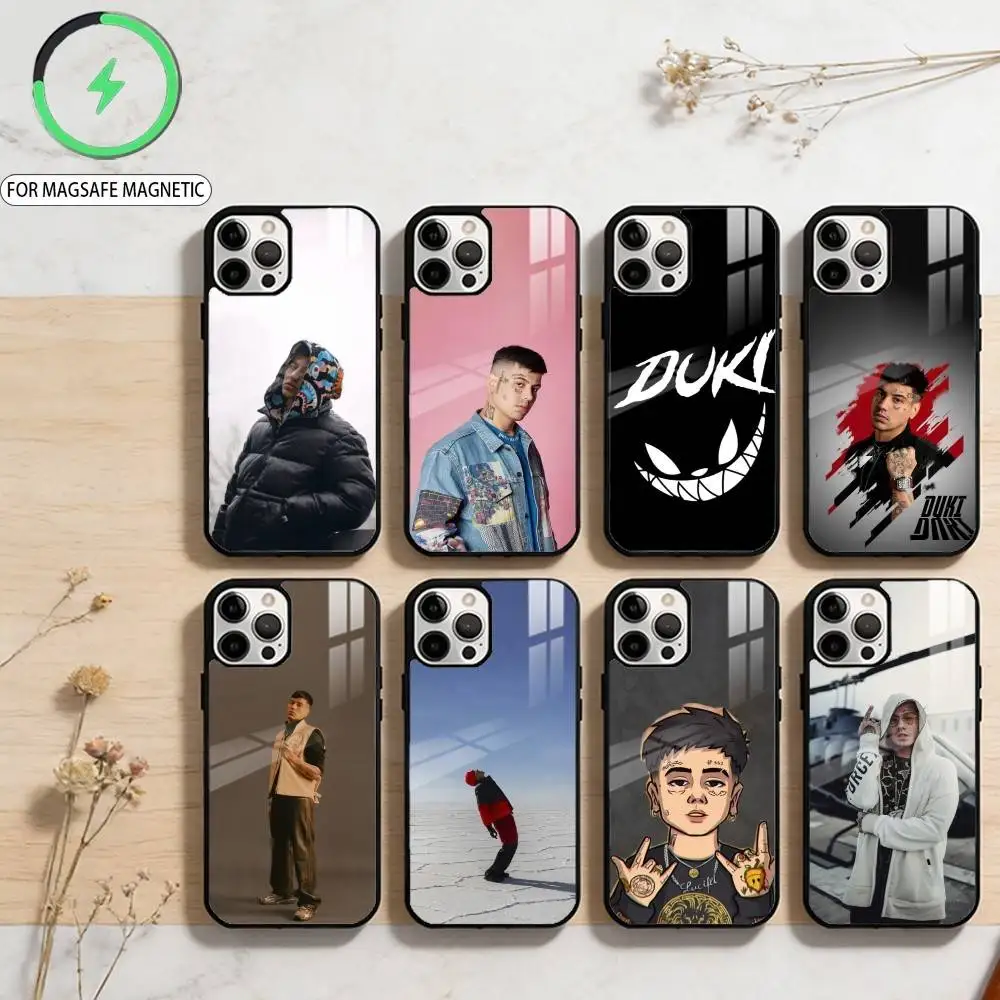 

COOL Singer D-Duki-KI Phone Case For iPhone17,16,15,14,13,12,11 Plus,Pro Max Magnetic For Magsafe Wireless Charging