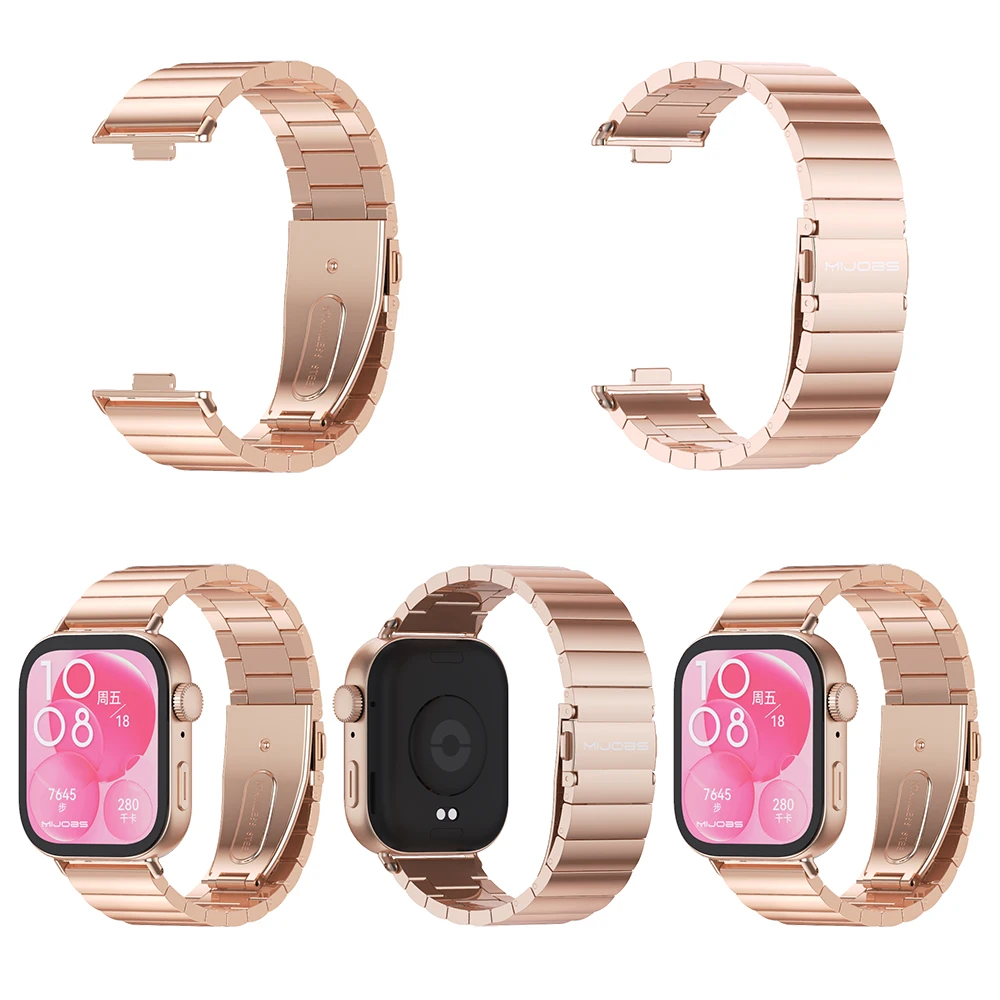 Strap For Huawei Watch Fit 3 Wristband For Huawei Fit 3 Metal Watchband For Huawei fit 3 Strap Smartwatch Accessories