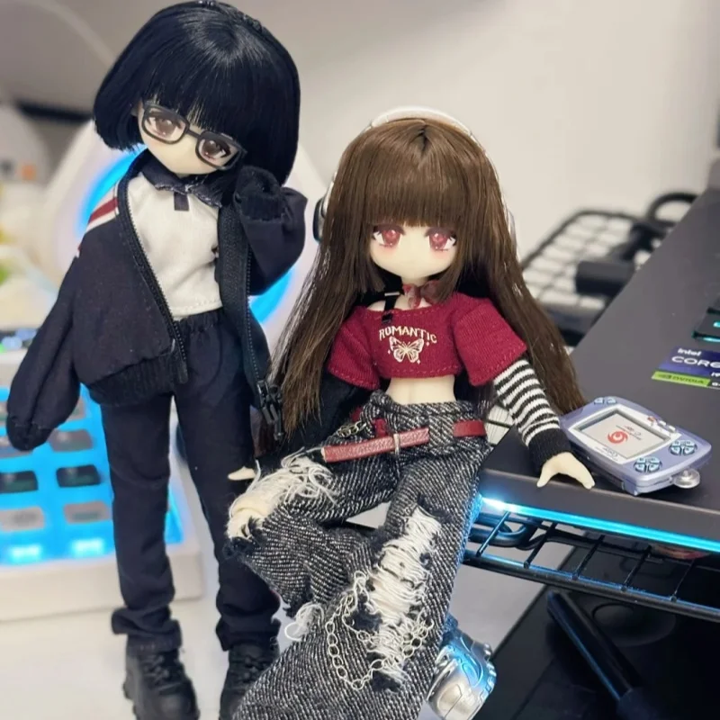 

New Product In Stock Momo Girl System 8-Point Mjd Action Figure Trendy Collectible Figurines Decorative Toys Birthday Festival