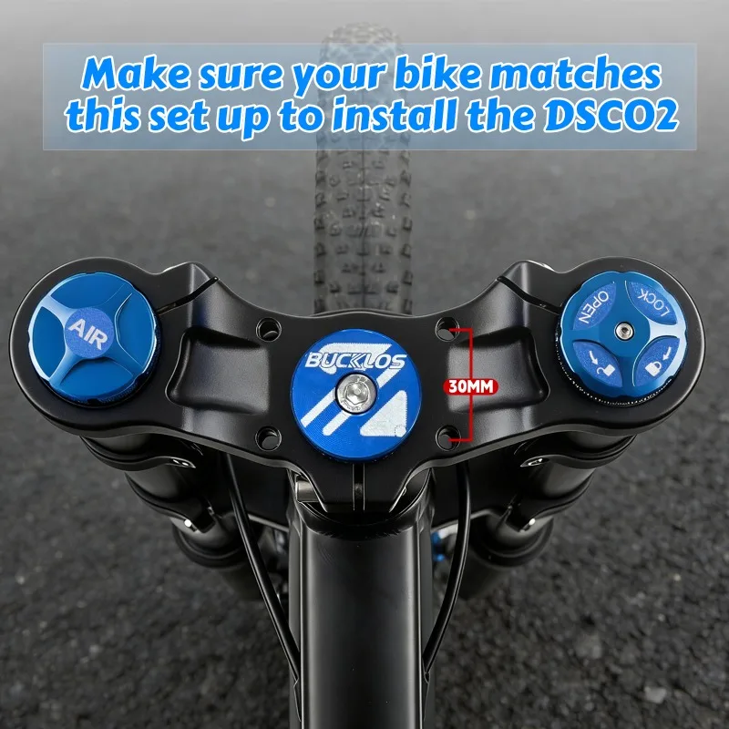 Lightweight 2 Pieces Split Direct Mount Bike Stem 31.8mm 35mm Bar Clamp MTB Handlebar Replacement Parts for Mountain Bicycle