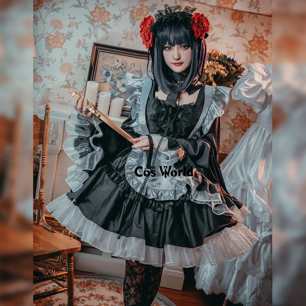 Sono Bisque Doll Wa Koi Wo Suru Marin Kitagawa Lolita Maid Apron Outfits Anime Customize Cosplay Costumes