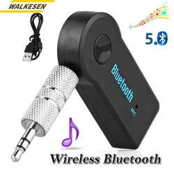 Wireless Bluetooth 5.0 Receiver Adapter 3.5mm Jack For Car Music Audio Converter Aux A2dp Headphone Receiver Handsfree Speaker