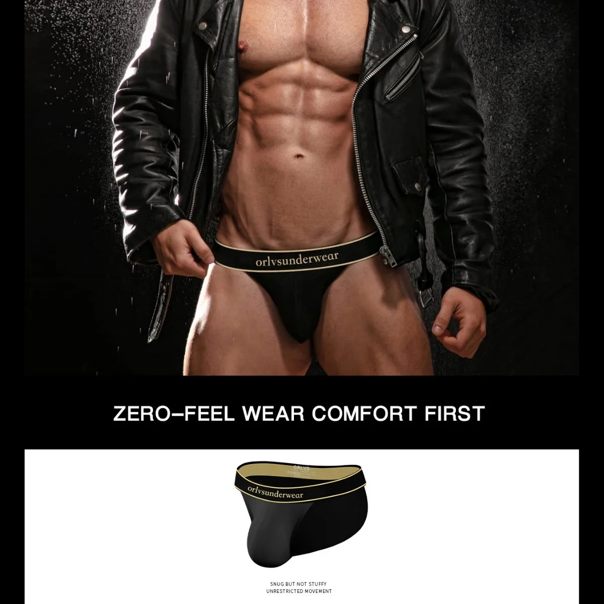 

Cotton Briefs Fashionable and Sexy Low Waist Hip Lift High Fork Underwear Men's Sports Cw37298