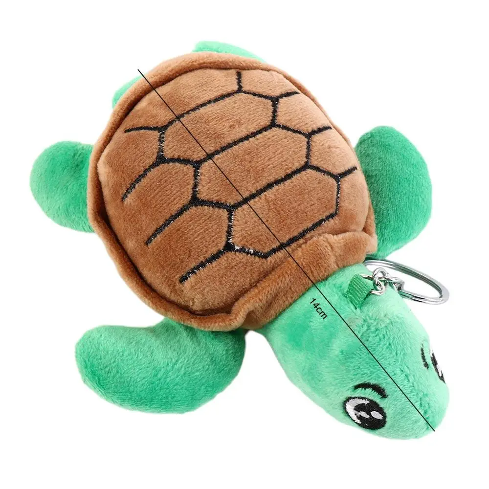 Soft Animal Key Chain Bag Decor Turtle  Keyring Tortoise  Pendant Cute Turtle Keychain  Tortoise