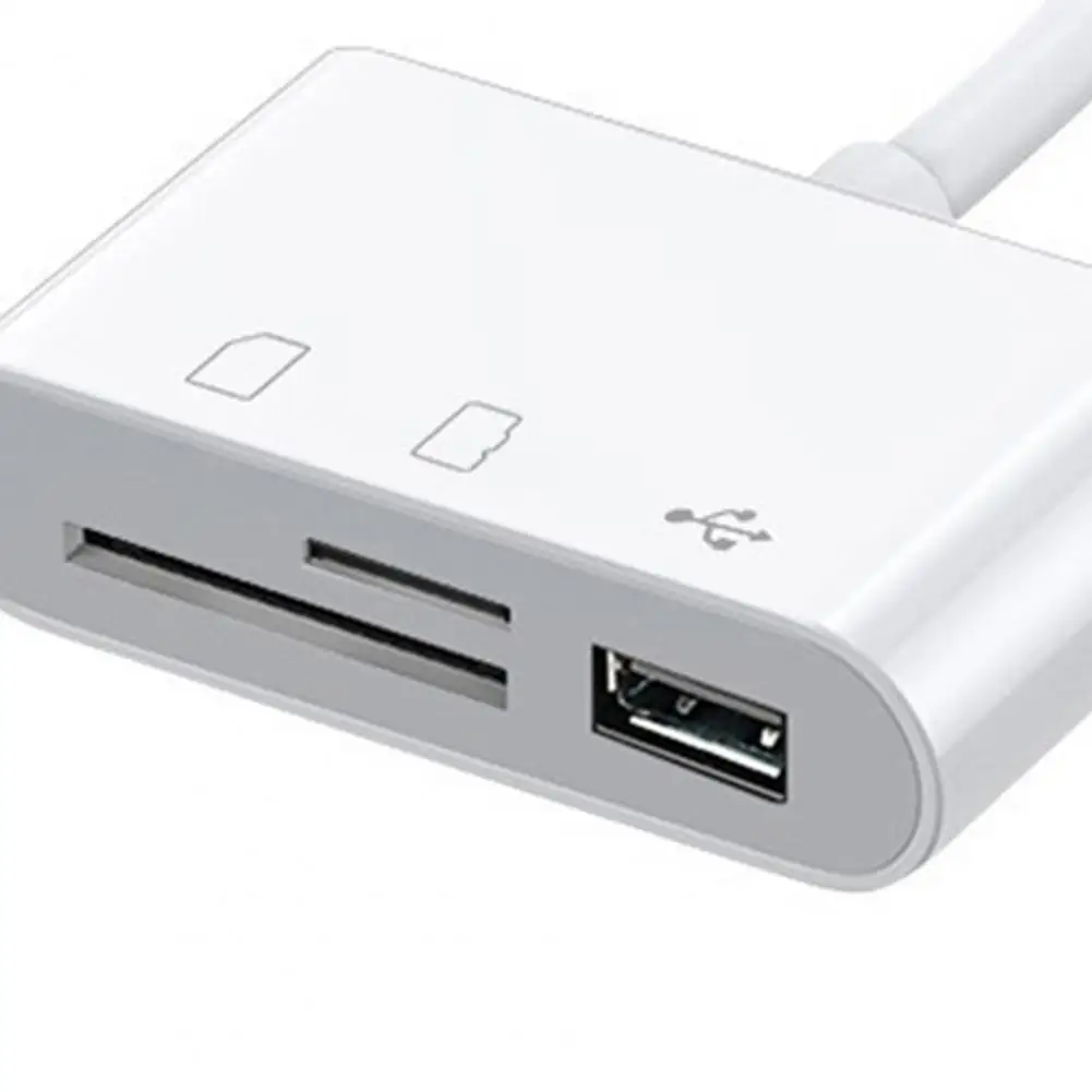 Useful Stable Performance Card Reader High-Speed Transmission Universal Type-C Card Reader Memory Card Adapter Widely Used
