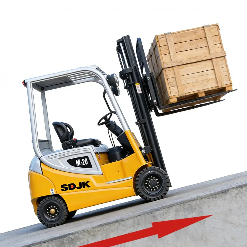 New 2000kg Full Electric Counterbalance Forklift Quiet Eco-Friendly Hydraulic Lift for Warehouse Customized Electric Forklift