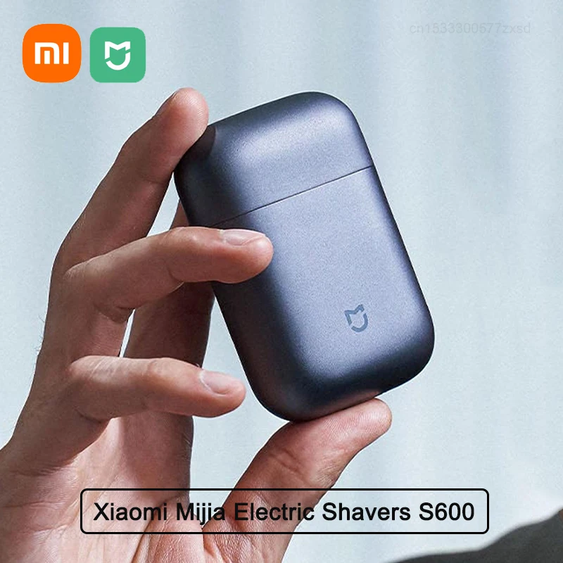 Xiaomi Mijia Electric Shavers S600 Portable Razor Men Type-C Rechargeable Shaving Beard Machine Trimmer Dry Wet Shaving Washable
