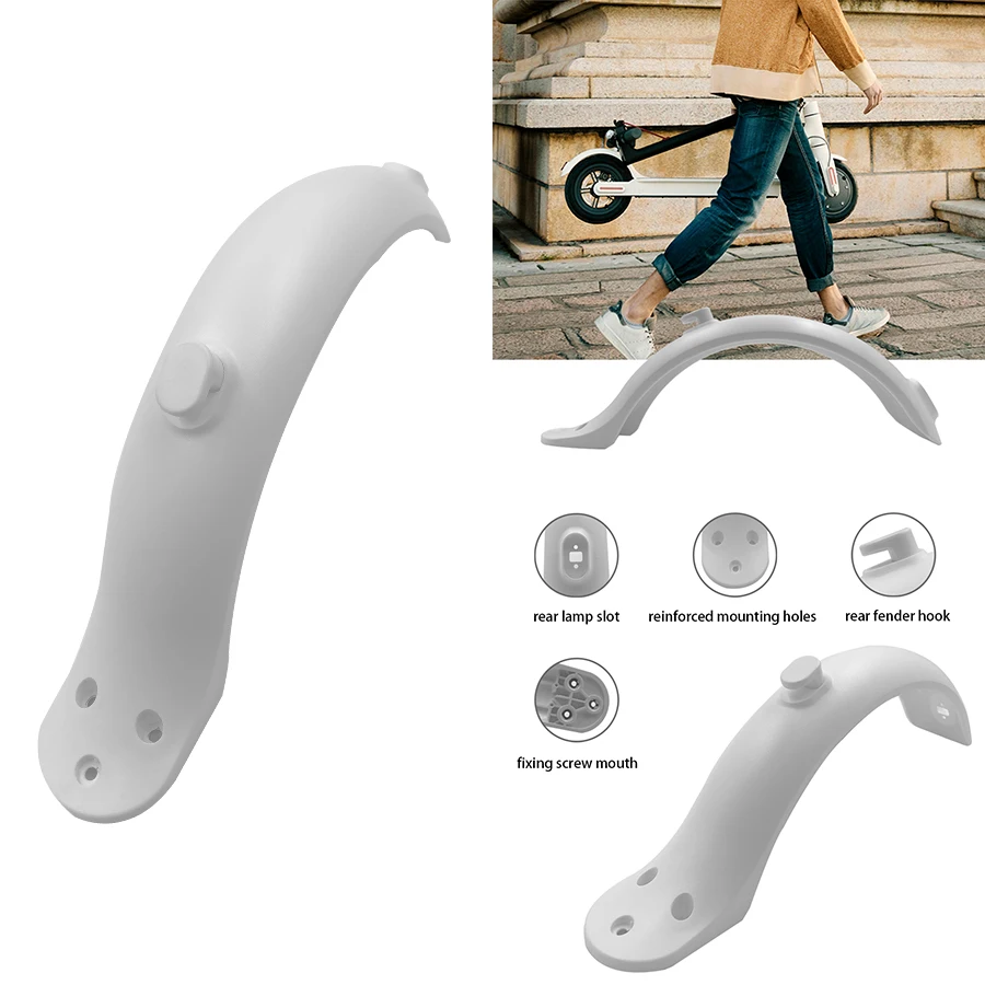 Rear Mudguard Brackets Wings Upgraded Tire Splash Fender For Xiaomi M365 Pro Electric Scooter Guard Back Wing Support Hooks