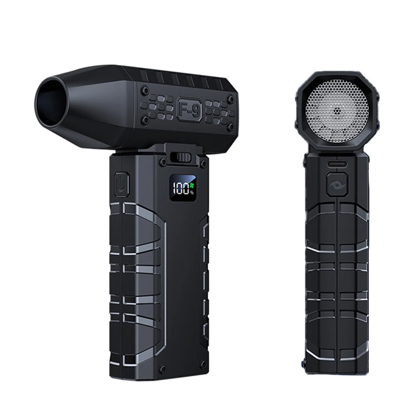 160000 RPM 6000mAh Pocket Dust Blower Mini Turbo Jet Fan Rechargeable 52m/s Turbo Violent Fan Powerful Blower for Cleaning view 6