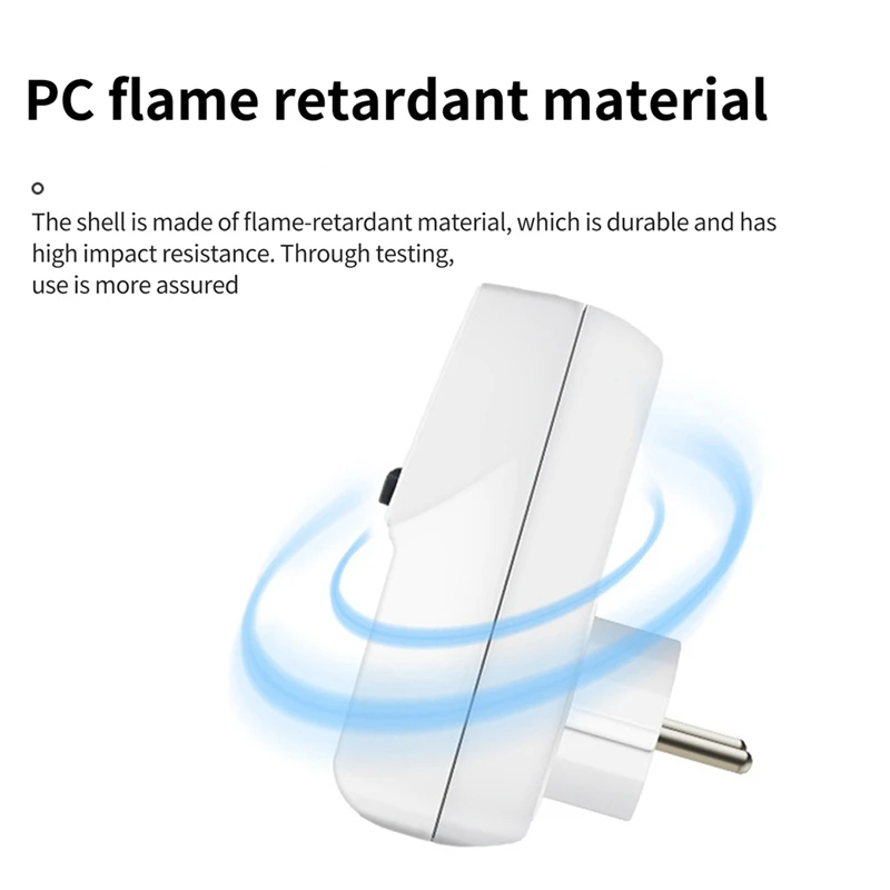 1 PCS Reptile Thermostat Timer Switch Plug With Sensor For Home, Greenhouse Aquaculture EU Plug