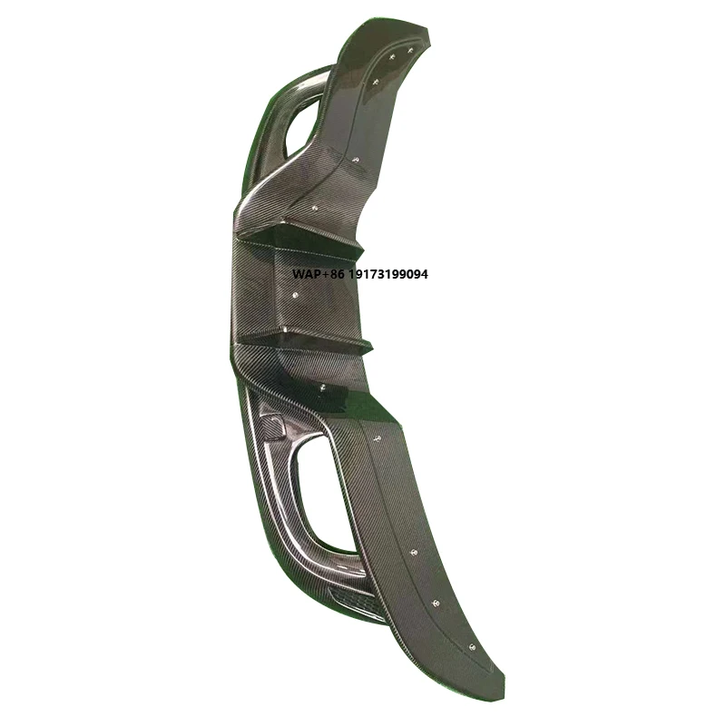 

High Quality Carbon Fiber Rear Splitter Lip for F-type 2013-2019 Rear Bumper Diffuser Perfect Fitment