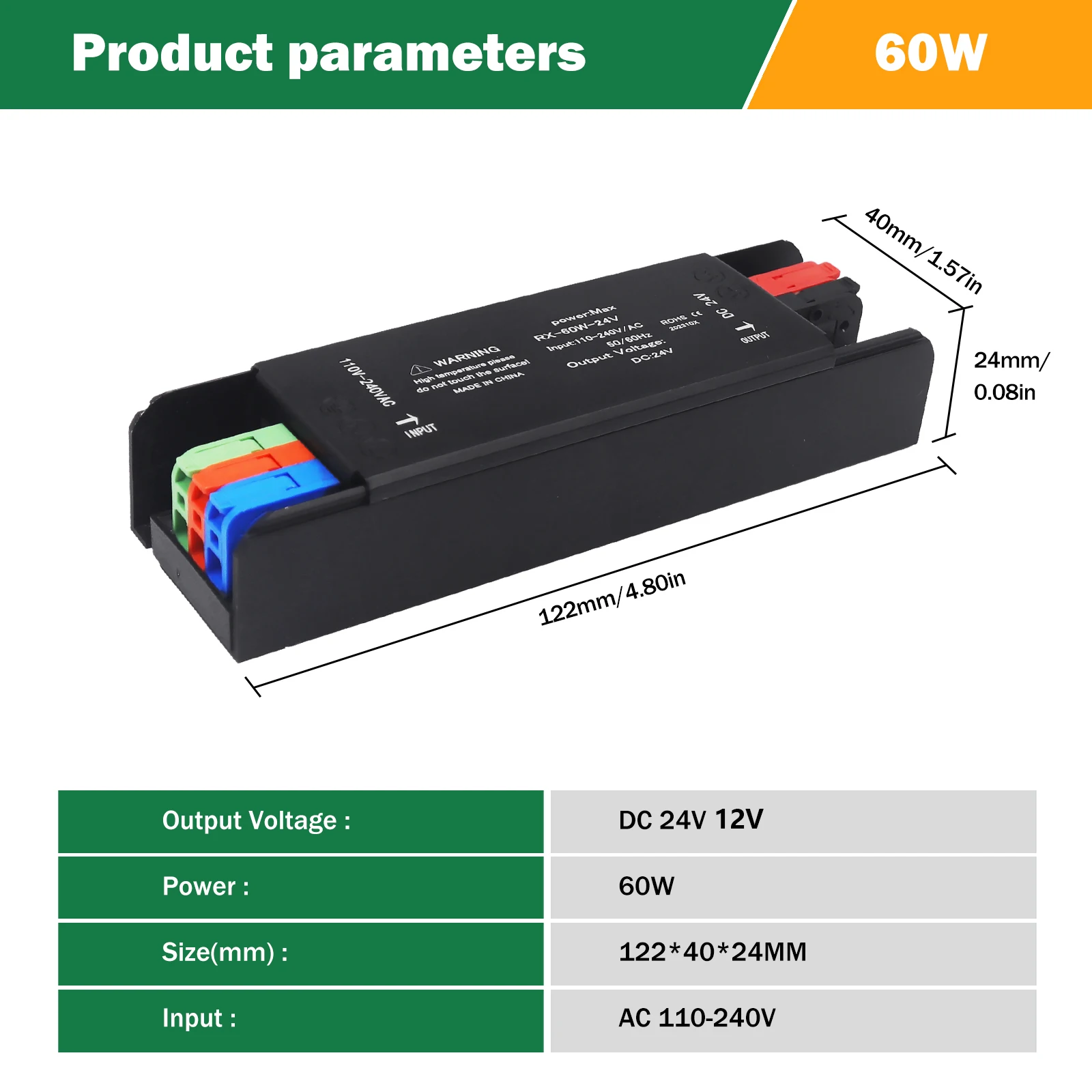 XUNATA Neue DC 12V 24V LED Netzteil AC110V-240V Mute Beleuchtung Transformatoren 60W 100W 200W 300W 400W LED Licht Treiber Power Adapter 6