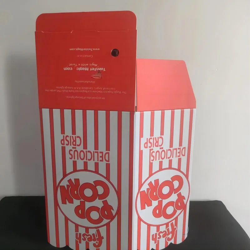 Magic Tricks Electronic Edition Popcorn 2.0 ,Appearing From Empty Box ,Stage, Props, Comedy