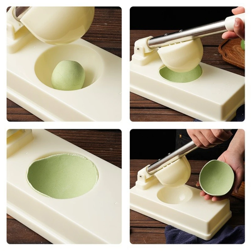 餃子の皮型スキンプレス型ng餃子の皮型プラスチックキッチンベーキングツールペストリーデザートアクセサリー