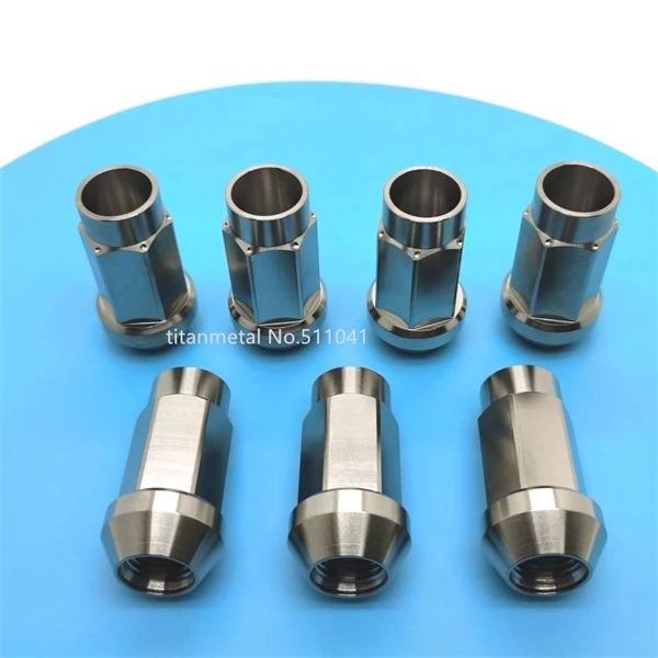 20pcs Gr5 Ti-6Al4v Titanium Lug Nuts M14x1.5x45mm Cone Seat, Open End For Toyota, LEXUS, KIA ,free shipping