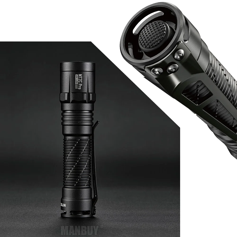 Sale NITECORE MT2C-Pro 1800 Lumen UHi20 LED High Output Compact Tactical Flashlight NL1836R type-C Rechargeable Battery Included