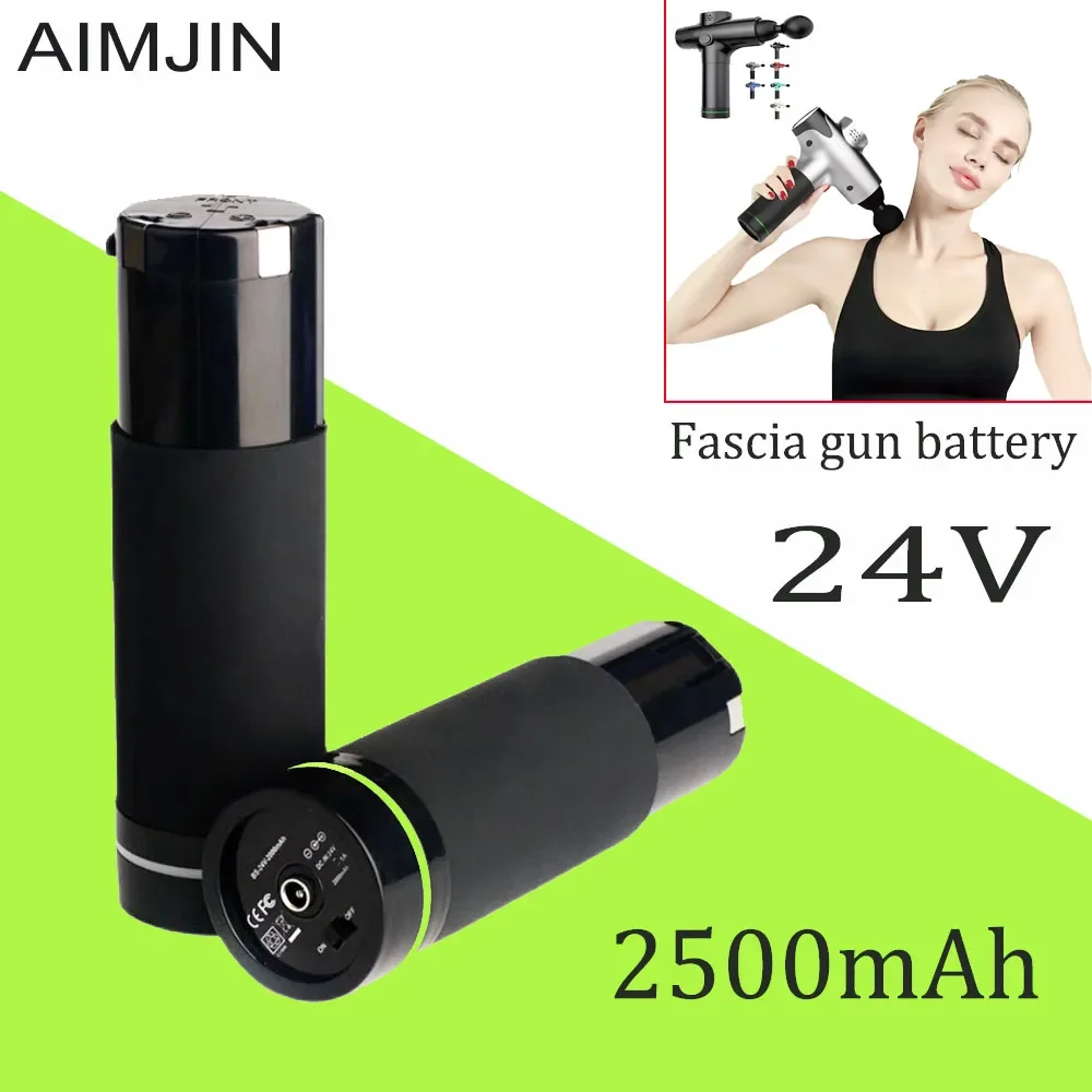 

24V 2500mAh Original rechargeable lithium-ion battery suitable for massage gun upgraded battery fascia gun accessories