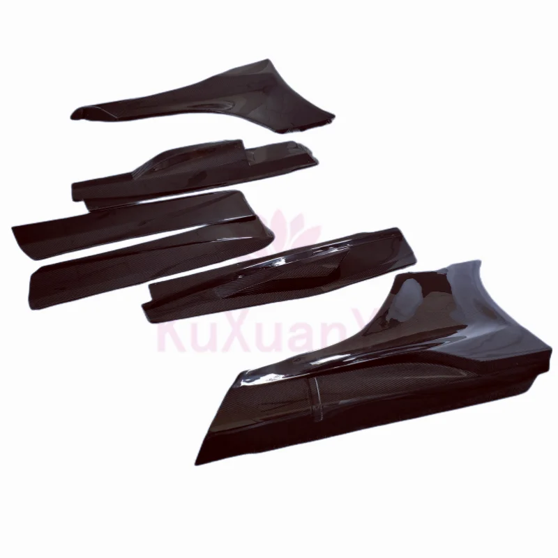 

For McLaren MP4-12C 650S Upgrade 675LT Carbon Fiber Side Skirt Extension Upgrade Door Guard Body Kit