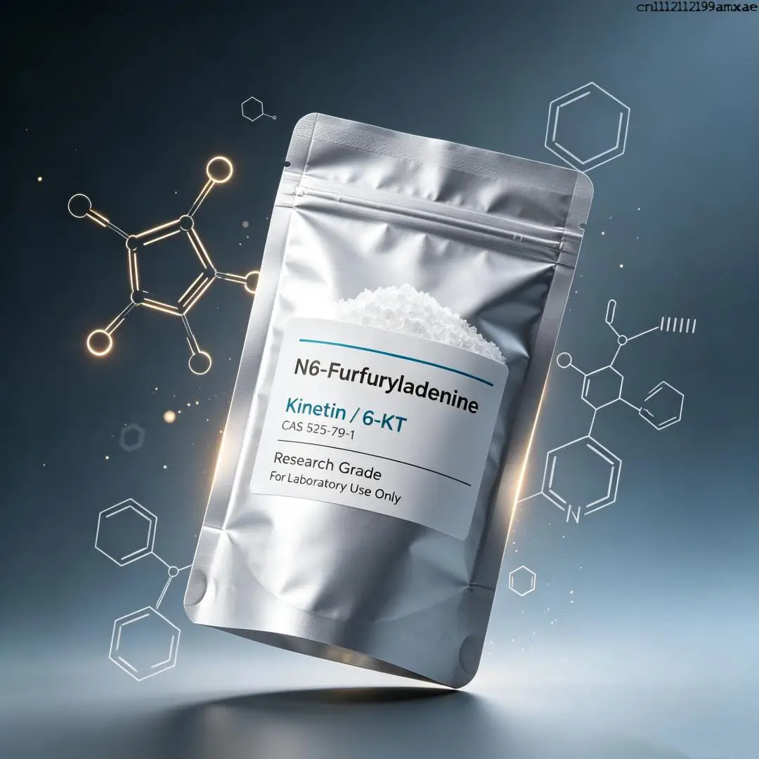 Plant Tissue Culture & Lab Research N6-furfuryladenine Kinetin Powder, 6-KT, Fertilizer Research TOPJ Brand