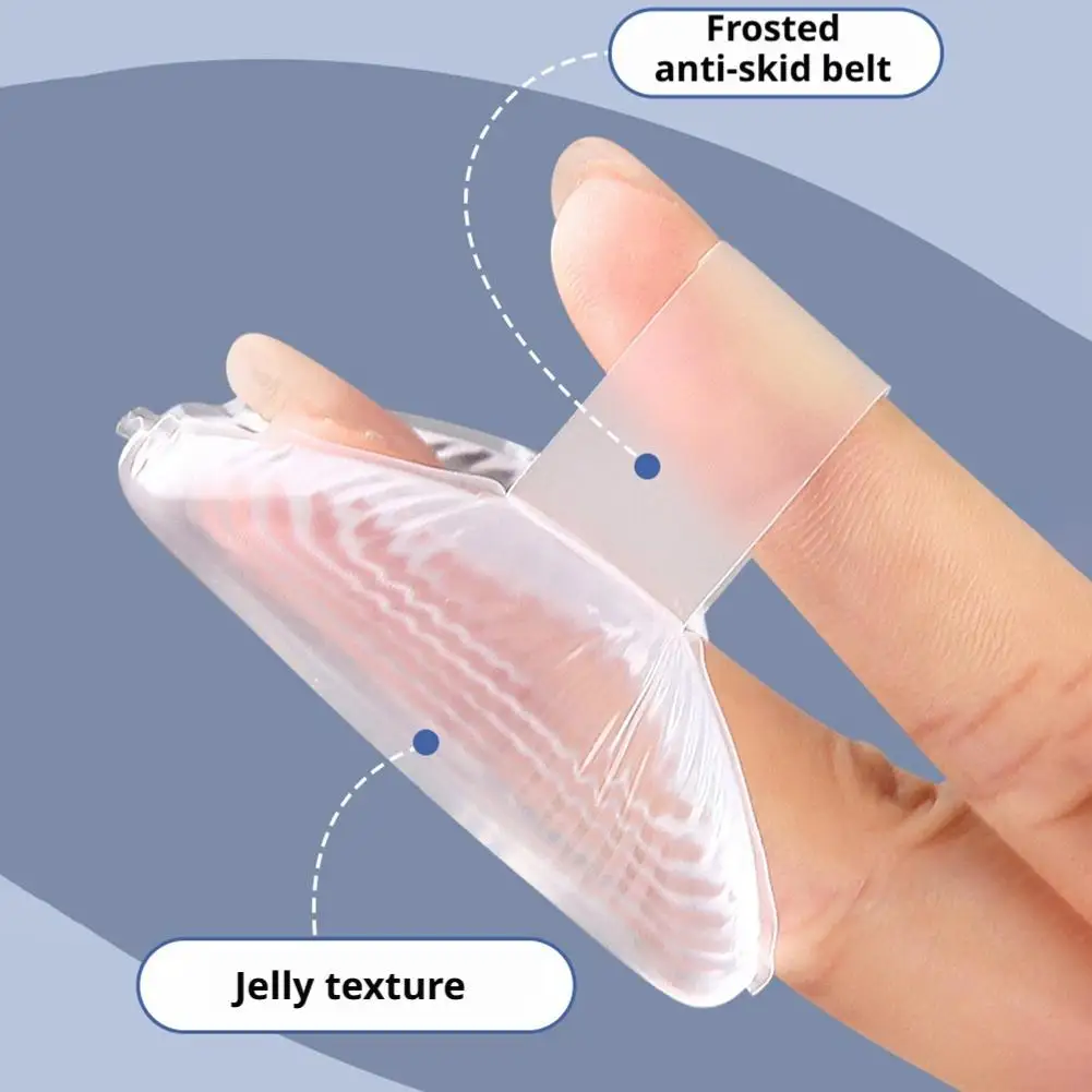 Transparante Siliconen Gel Poederdons Spons Gezicht Concealer Cosmetica Bladerdeeg Accessoires Voor Foundation BB Cream Geen Poeder J7N4