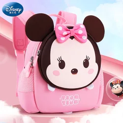 Disney Mickey Original New Children's Mini Backpack Luxury Brand 3D Girls' School Bag Cartoon Fashion Kindergarten School Bag