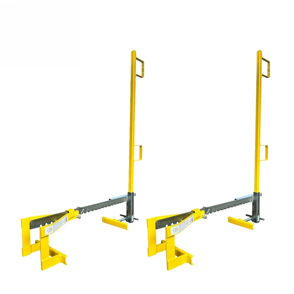 Industrial steel guardrail temporary clamp guardrail railing handrail fence roof edge fall protection system