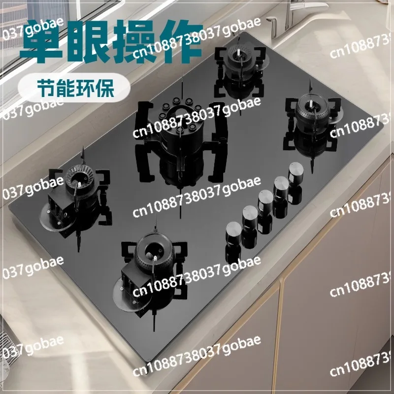 

Бытовая многоголовочная противопожарная волшебная тарелка, встроенная панель из нержавеющей стали/стеклянной панели