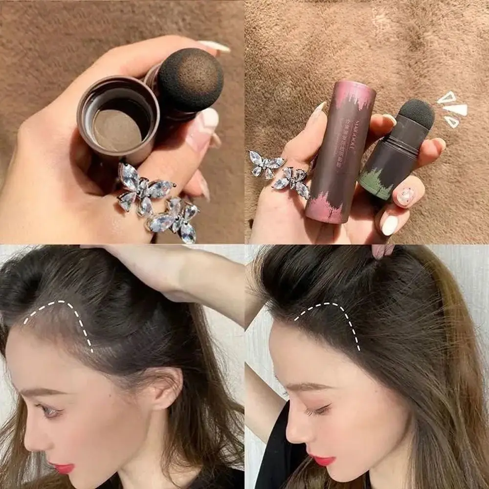 Shading powder Eyebrow Powder Hair Concealer Cover Up Hair powder Hair Shading Sponge Pen Hairline Shadow Powder Stick