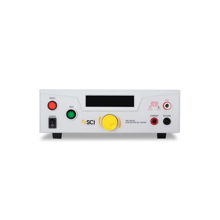 SCI 446  AC/DC Hipot (5kV/6kV) with Insulation Resistance and Ground Bond Testing