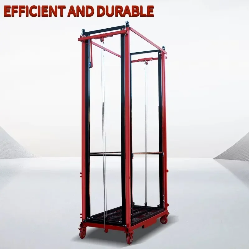 

High Efficiency 6m Electric Scaffolding Platform Mobile Tracked Boom Lift Scaffold for Home Renovation Warehouse Maintenance